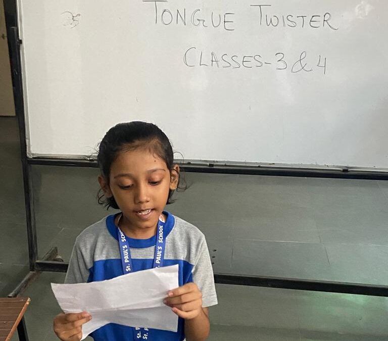 Tongue Twister competition