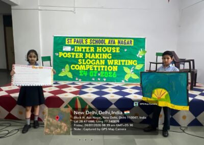POSTER MAKING-SLOGAN WRITING